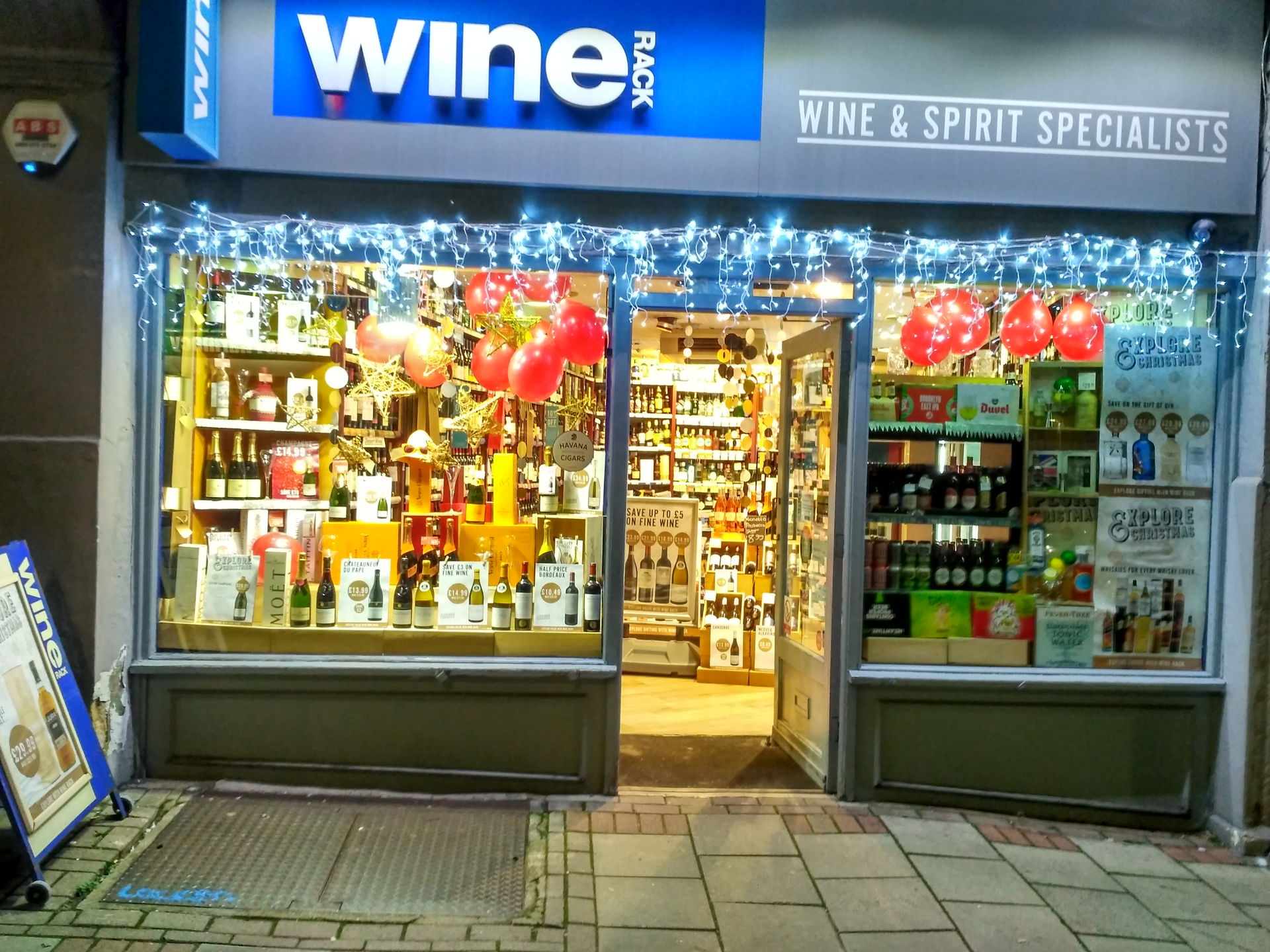 Wine rack in store hotsell