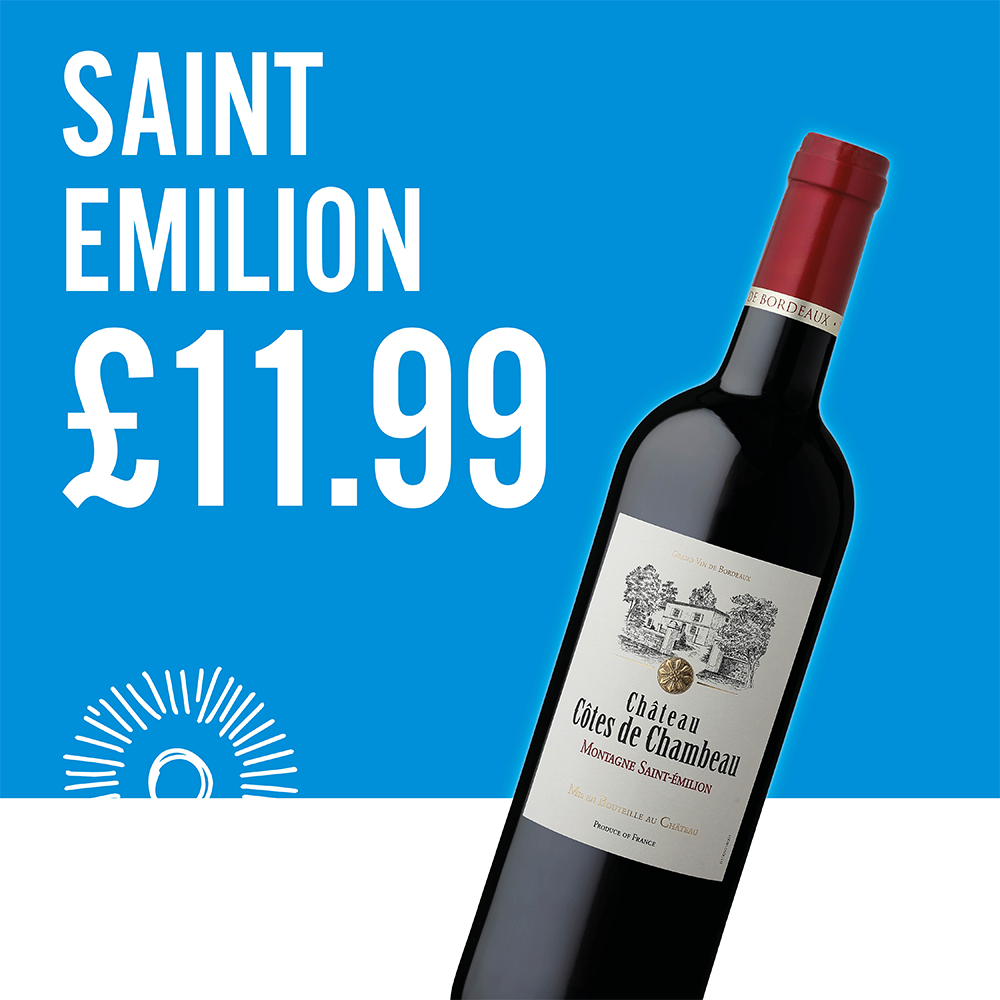 Saint Emilion – £11.99 Offer Ends 17/08/2026